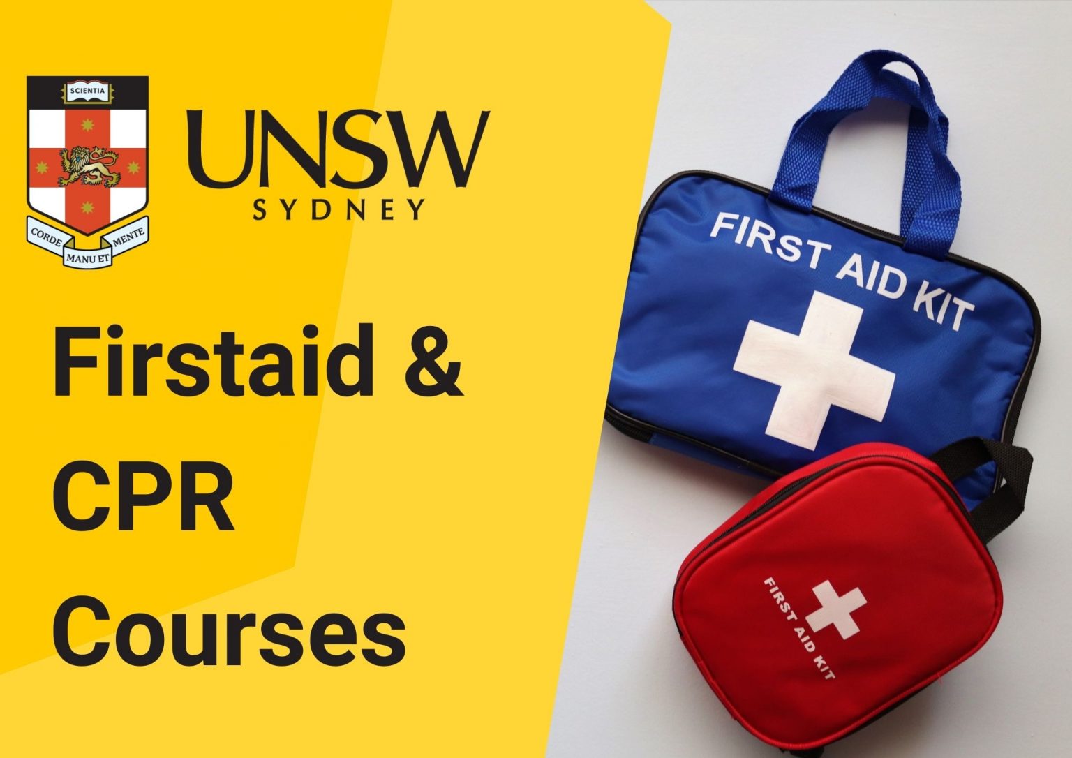 First Aid CPR Course UNSW Fitness Aquatic Centre Management