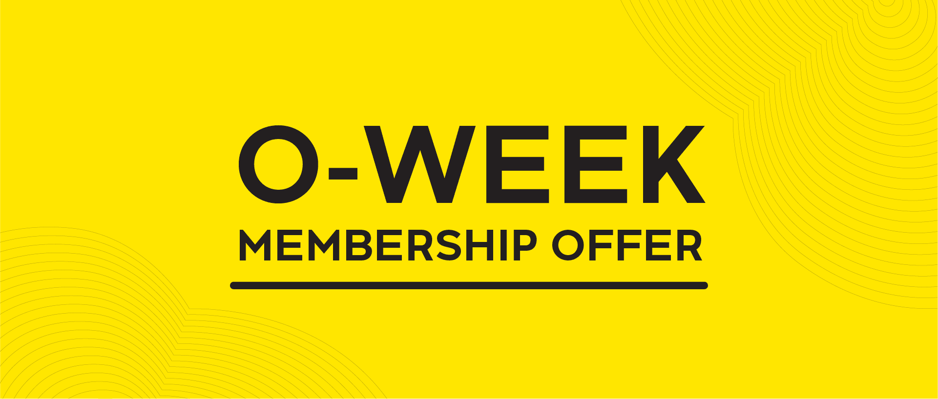 OWeek 2025 Membership Offer UNSW Fitness & Aquatic Centre Management